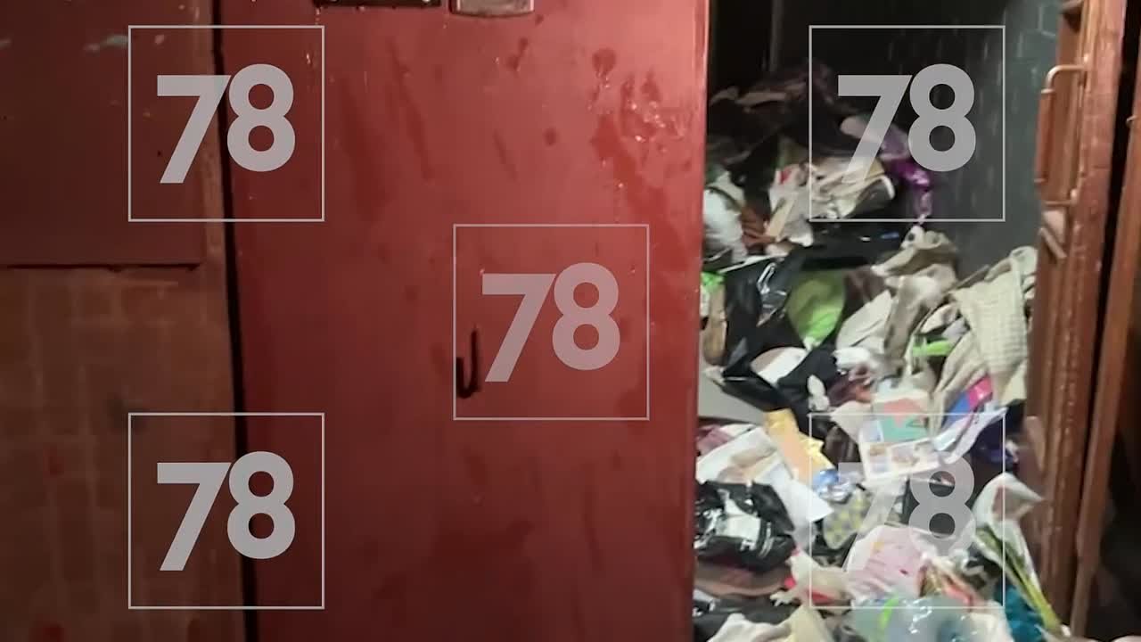 Квартира «Плюшкиной» загорелась на Канонерском острове