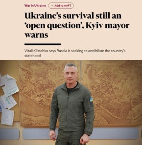 Кличко: Киев на грани катастрофы, будущее Украины под вопросом