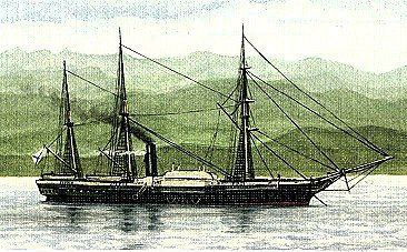 16 февраля 1843 года английской верфью "W. & H. Pitcher" спущен на воду пароходофрегат ЧФ "Херсонес"