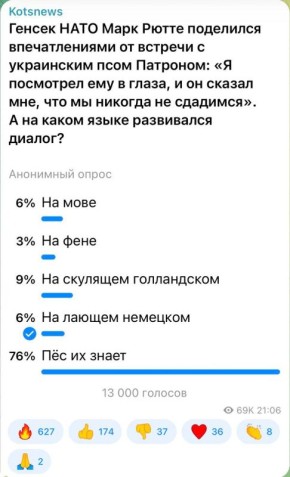 Александр Коц: 76 процентов подписчиков разводят руками: «Да пес их знает»