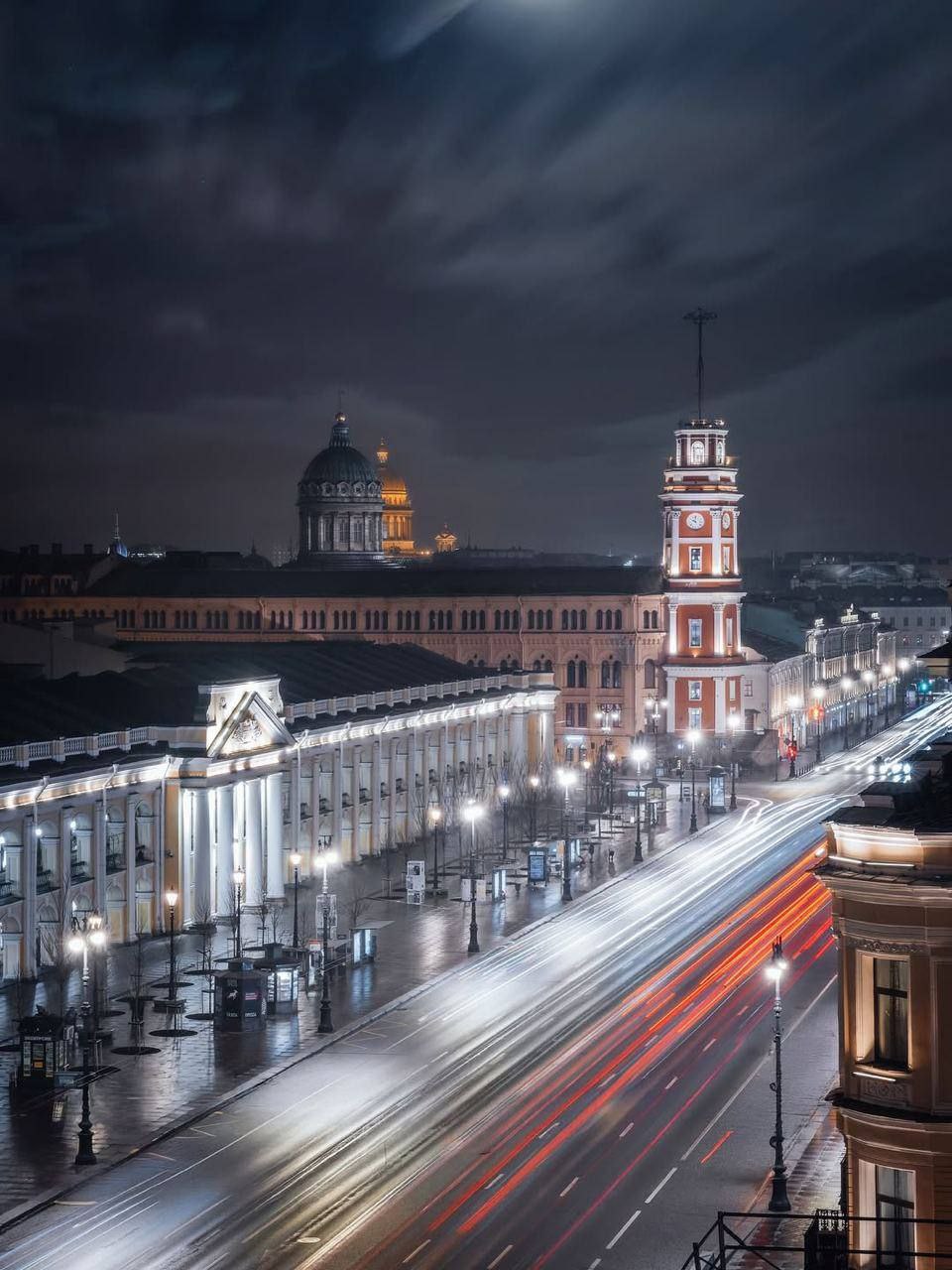 Санкт-Петербург в вечернем тумане Санкт-Петербург в вечернем тумане