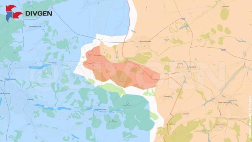 Изменения на карте за прошедшие сутки: