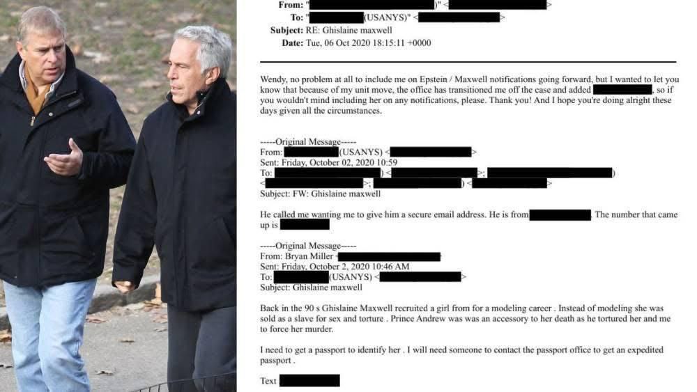 Британского экс-принца Эндрю задержали из-за скандала с Эпштейном