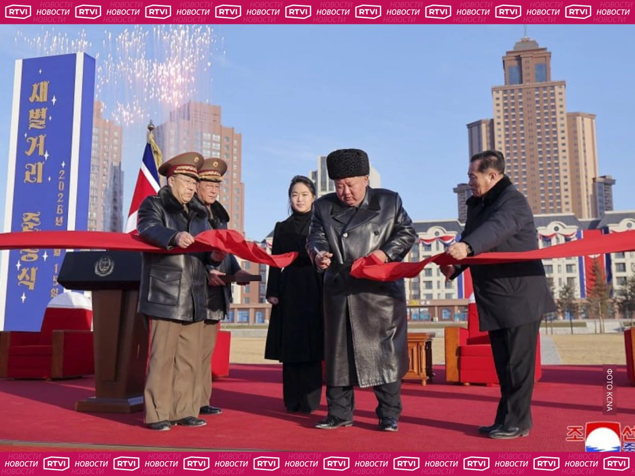 Ким Чен Ын торжественно открыл в Пхеньяне улицу в честь «героев-бойцов зарубежной военной операции»