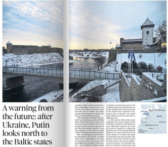 Владимир Корнилов: Сегодня газета The Observer живо рисует сценарий вторжения России в Эстонию в конце 2028 года