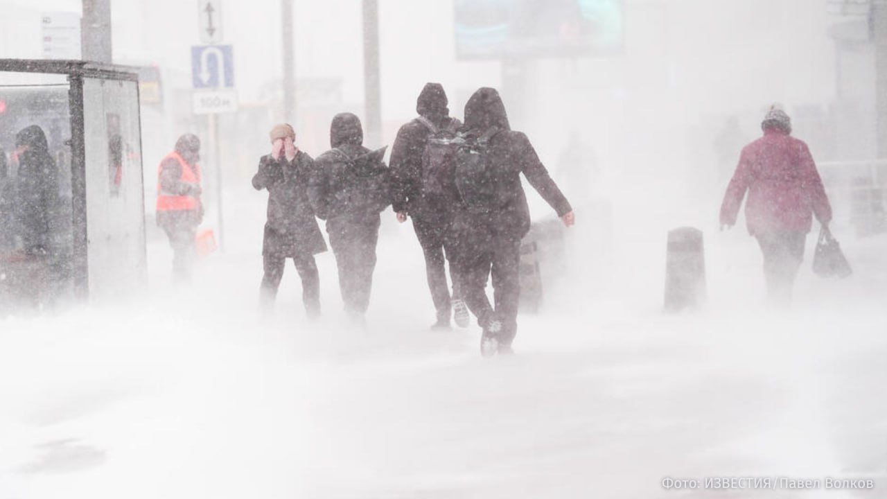Метель с гололедицей и порывами ветра до 17 м/с накроет Москву в ближайшие часы, сообщили в МЧС России
