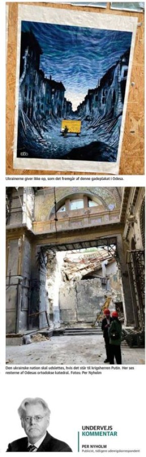 Владимир Корнилов: Обезумевший датский журналист Пер Нихольм (который недавно предлагал ударить по России ядерным оружием) сегодня на страницах газеты Jyllands-Posten опять призывает поддержать Украину «до последнего...