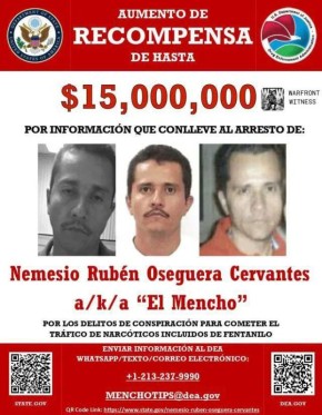 Боевики "Картеля нового поколения Халиско", на фоне слухов убийства их главы по кличке "Эль-Менчо объявили войну