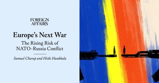 Елена Панина: Foreign Affairs: Конфронтация с Россией — новая норма для Европы и НАТО