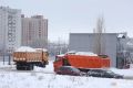 100 тысяч кубометров снега вывезли с петербургских улиц за неделю