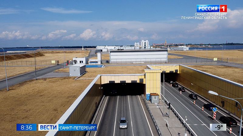 Сегодня на сутки из-за регламентных работ в тоннеле дамбы ограничат движение автомобилей