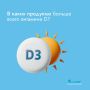 Витамин Д – тот самый «солнечный» витамин, которого многим не хватает в холодное время года