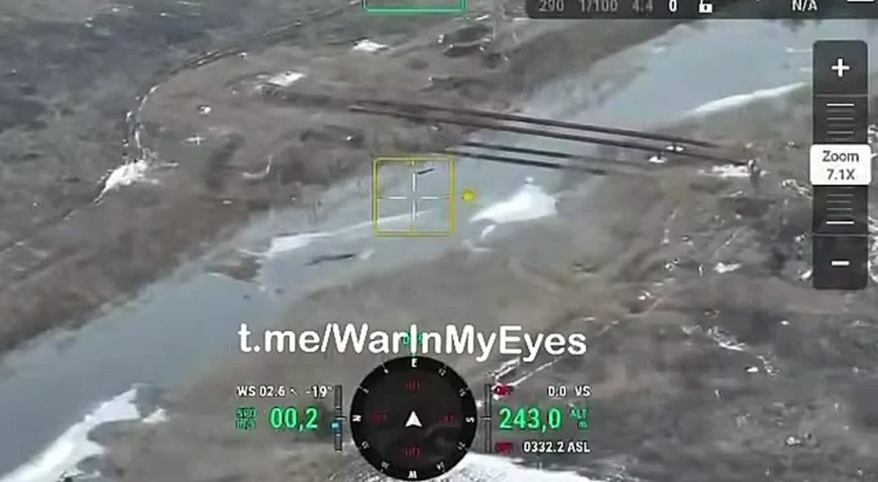 Обстановка в северо-западной части Константиновки после подрыва дамбы нашими ВКС на реке Лозовая в Осыково