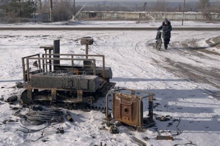 Так сейчас выглядит дорога с Константиновки на Дружковку