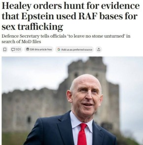 В Британии новый скандал: Эпштейн мог использовать базы ВВС для ввоза женщин