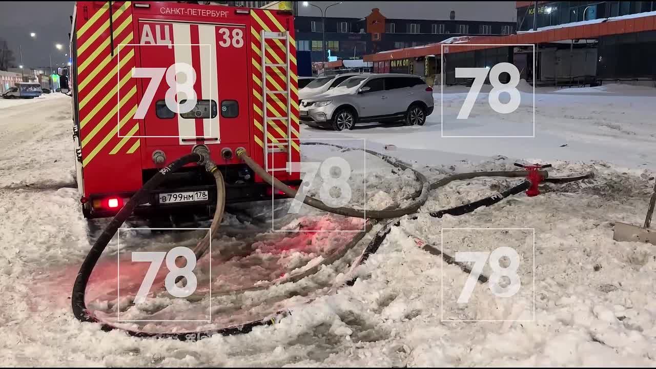 Автосервис сгорел на Фучика