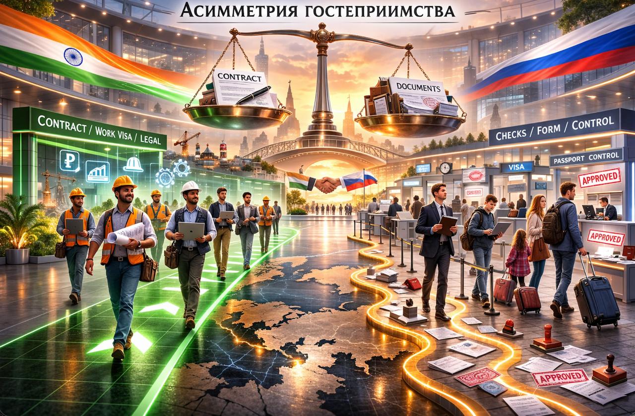 Асимметрия гостеприимства: Россия импортирует кадры из Дели, пока наши соотечественники борются с полицией в Гоа