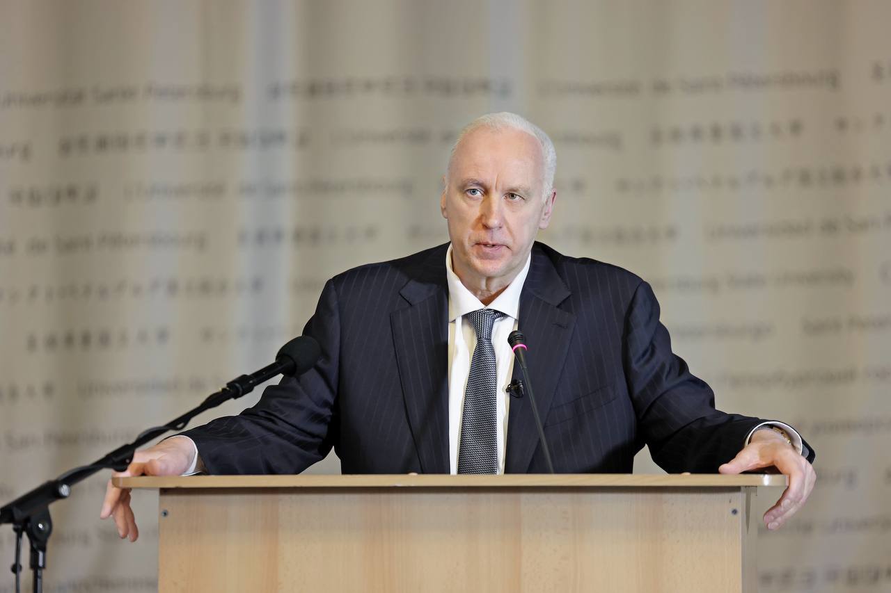 Глава СК России прочитал лекцию для студентов Санкт-Петербургского государственного университета в рамках курса «Расследование преступлений повышенной общественной опасности»