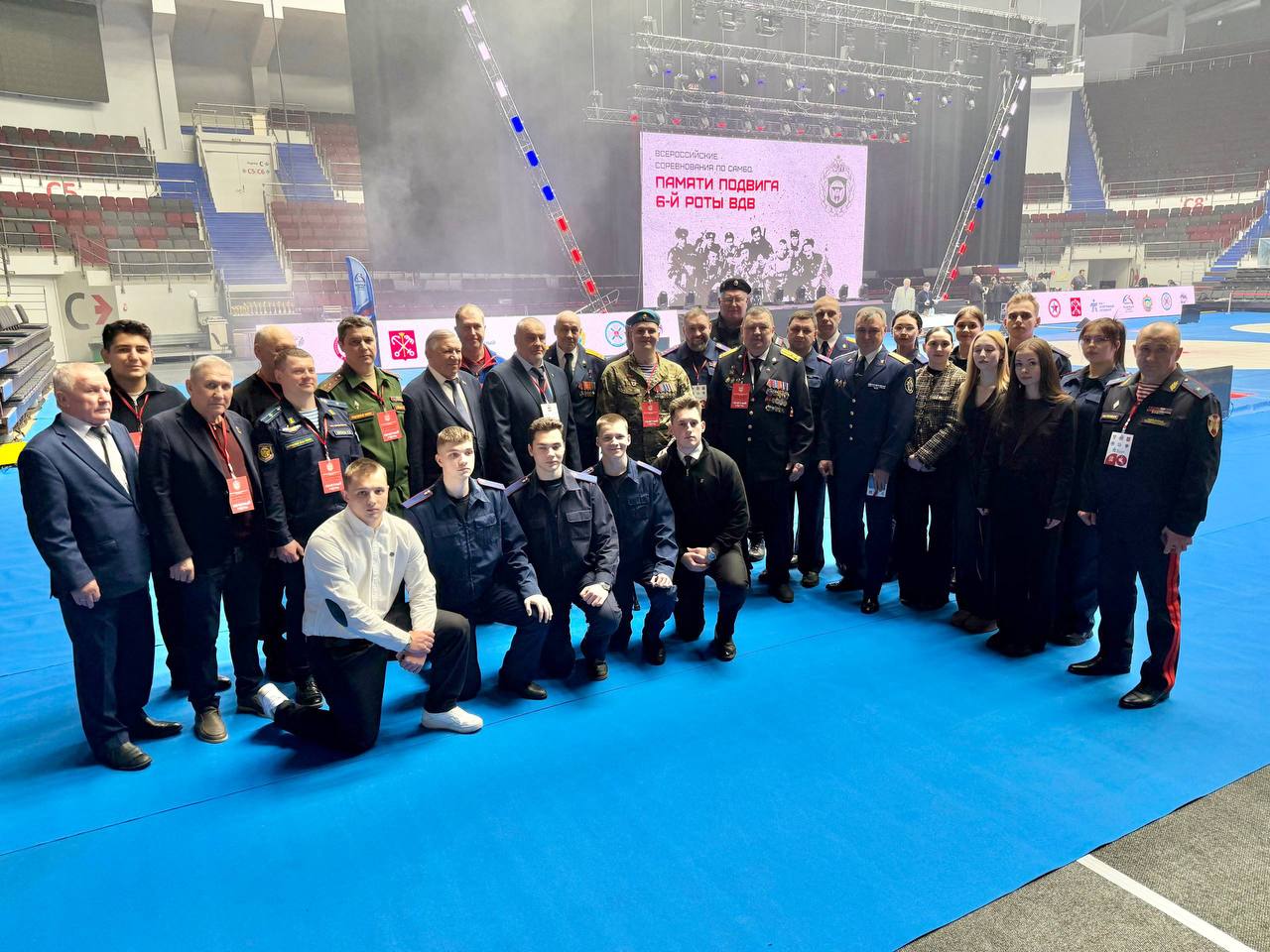 Первый заместитель руководителя следственного управления СК России по Ленинградской области принял участие в открытии Всероссийских соревнований по самбо памяти героев-десантников Первый заместитель руководителя следственного управления СК России по Ленинградской области принял участие в открытии Всероссийских соревнований по самбо памяти героев-десантников