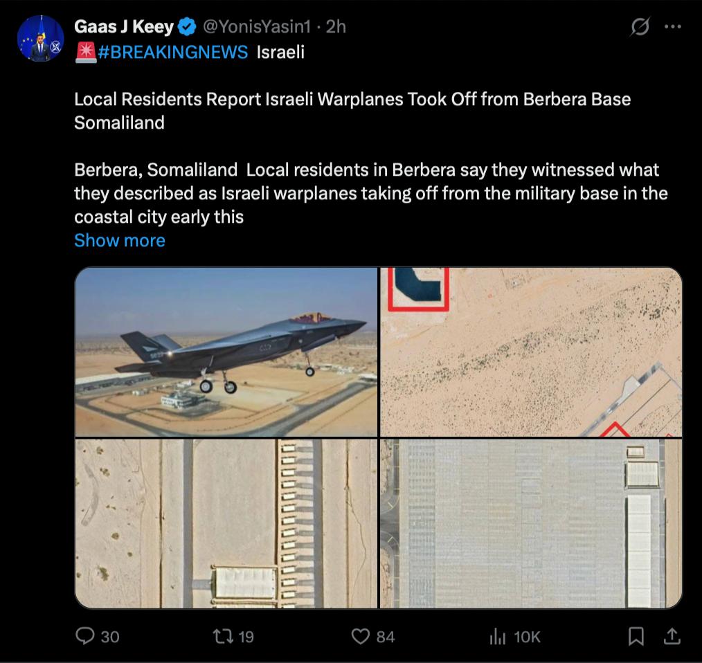 «Фантомные» самолёты. Были ли израильтяне в Бербере?