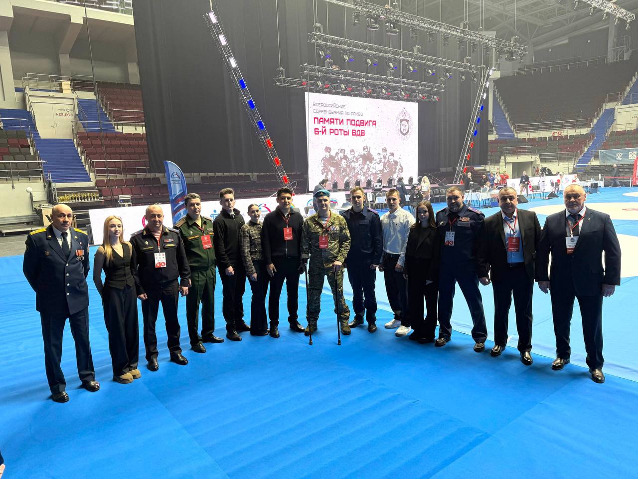 Первый заместитель руководителя следственного управления СК России по Ленинградской области принял участие в открытии Всероссийских соревнований по самбо памяти героев-десантников Первый заместитель руководителя следственного управления СК России по Ленинградской области принял участие в открытии Всероссийских соревнований по самбо памяти героев-десантников
