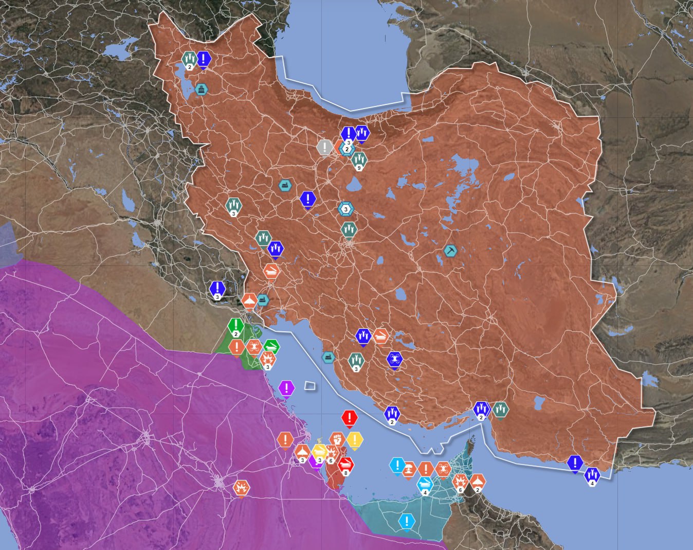 КАРТА ВОЙНЫ ПРОТИВ ИРАНА В РЕЖИМЕ ОНЛАЙН КАРТА ВОЙНЫ ПРОТИВ ИРАНА В РЕЖИМЕ ОНЛАЙН