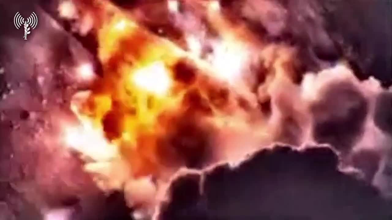 Кадры поражения иранского ЗРК и пусковой установки для какой-то ракеты