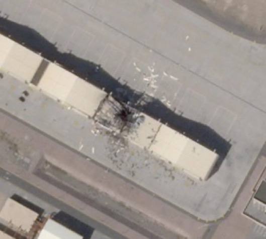 Последствия ударов по американской басе Ас-Салем в Кувейте Последствия ударов по американской басе Ас-Салем в Кувейте