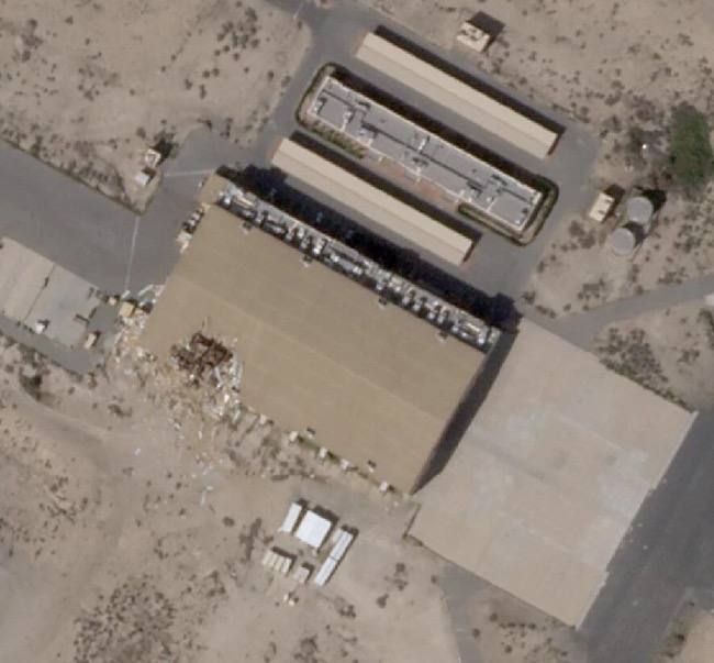 Последствия ударов по американской басе Ас-Салем в Кувейте Последствия ударов по американской басе Ас-Салем в Кувейте