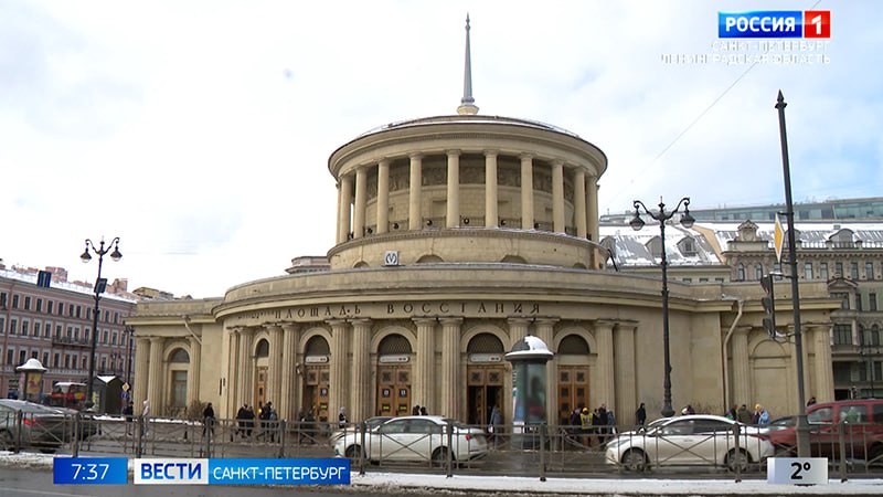 С сегодняшнего дня вход в метро "Площадь Восстания" будет ограничен