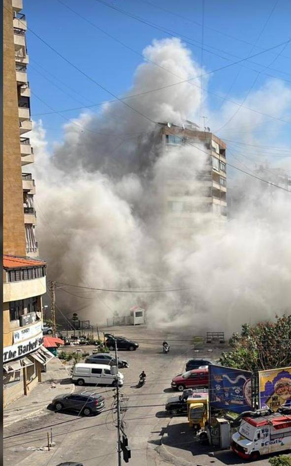 Прилеты в Бейруте. Утверждается, что атакован один из старых командиров "Хезболлы"