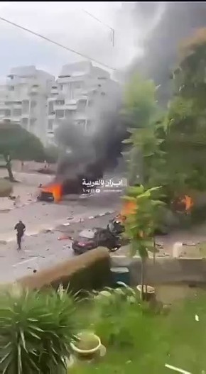 Последствия ударов по Тель-Авиву