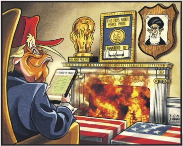 Владимир Корнилов: The Guardian полагает, что Трамп теперь смело может своими премиями мира растапливать камин