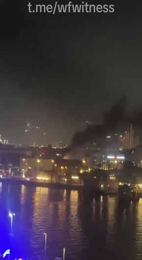 В Дубае горит после прилета консульство США