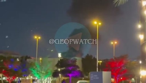 Кадры поражения "Шахедом" американского консульства в Бахрейне