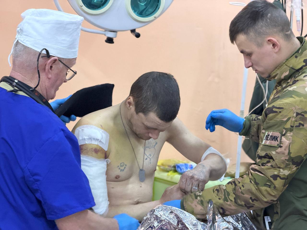 Александр Сладков: Привезли раненого парня, в сводную медгруппу 506 полка группировки «Центр»