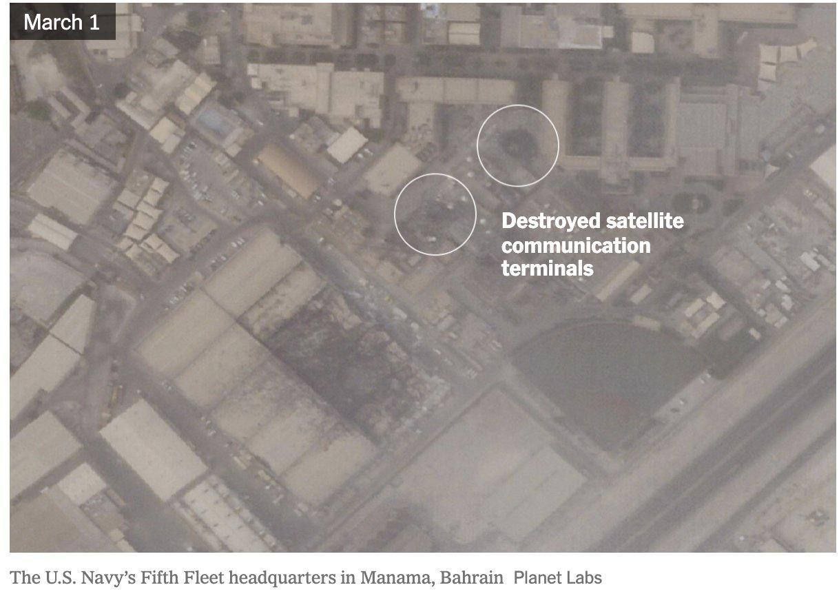 Юрий Баранчик: New York Times об ущербе военной инфраструктуре США после атак Ирана Юрий Баранчик: New York Times об ущербе военной инфраструктуре США после атак Ирана