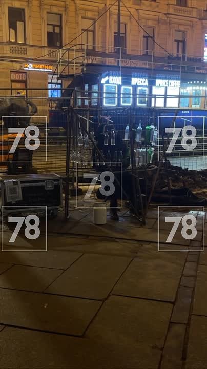 Музыканта-виртуоза заметили на Васильевском острове