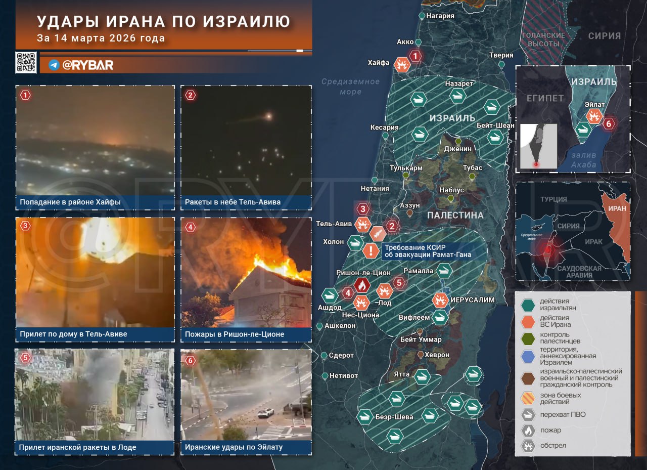 Иранская война. главные события к исходу 14 марта Иранская война. главные события к исходу 14 марта