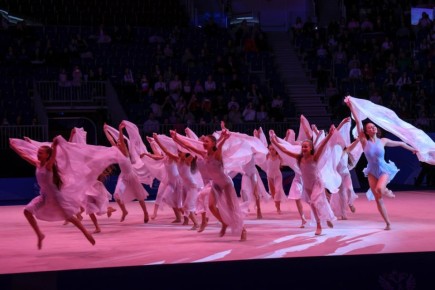 В Петербурге стартовали международные соревнования по художественной гимнастике — ГРАН-ПРИ