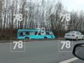 Автобус улетел в кювет на Вознесенском шоссе