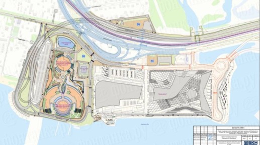 Планы по строительству двух новых небоскрёбов опубликовали в Петербурге