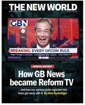 �������� ��������: ������ ������ ������������ ������� The New World �������� ������ �� ��������� GB News, ������� ���������� � ���, ��� �� ����������� � ����� Reform TV - ��������� ����������� �������� �������