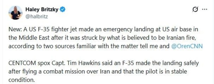 ������������ ��� ��������, ��� �������� ��� ������ �������� ���� �� ������������ ������������ F-35, �� ��� ���� �������� �� ���������