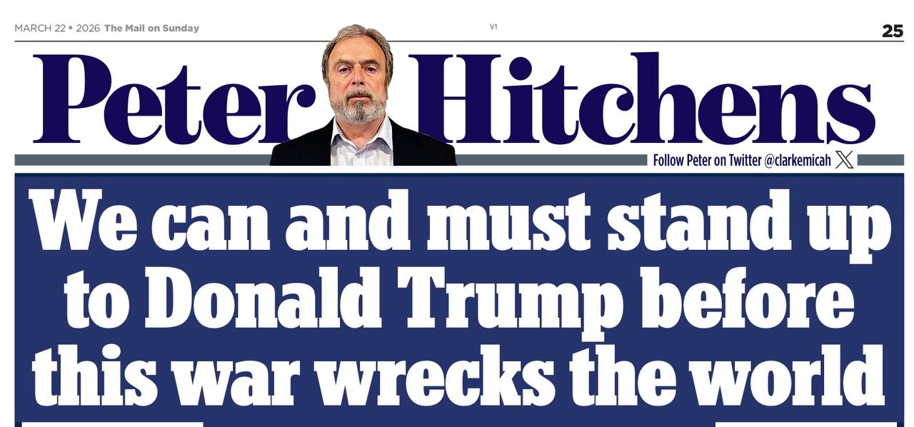 «Мы можем и должны противостоять Дональду Трампу, прежде чем эта война разрушит мир»