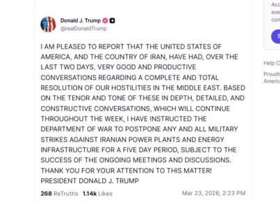 Юрий Баранчик: Как и предполагал ранее, Трампу пришлось искать возможность заявить, что его страшный 48-часовый ультиматум откладывается