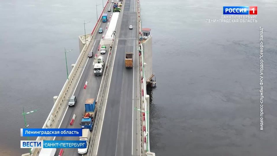 На Ладожском мосту комиссия проверила ход ремонтных работ