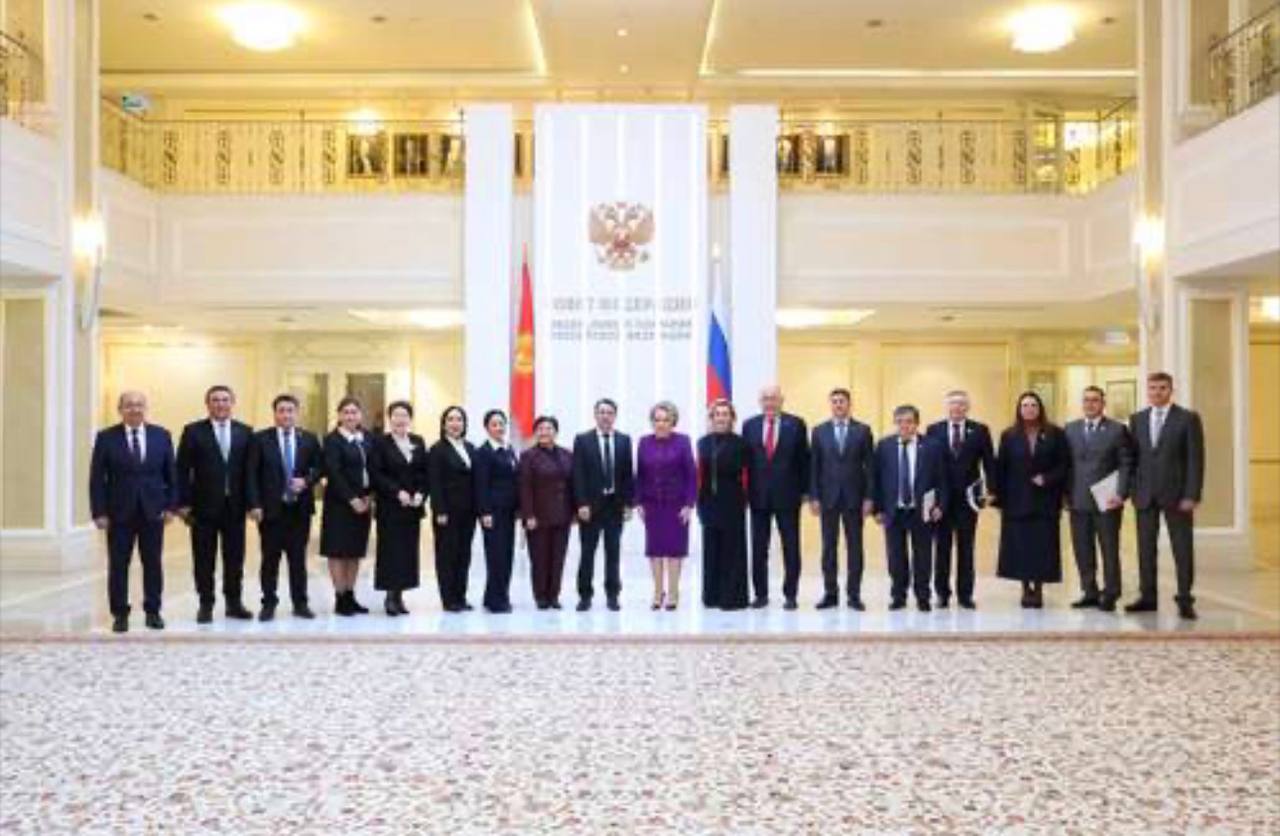 Игорь Кастюкевич: Председатель Совета Федерации Валентина Матвиенко провела встречу с Председателем Жогорку Кенеша Киргизской Республики Марленом Маматалиевым