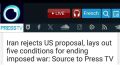 Михаил Онуфриенко: Иран заявил, что переговоры с США не состоятся, пока не будут выполнены 5 условий, — констатирует иранское Press TV