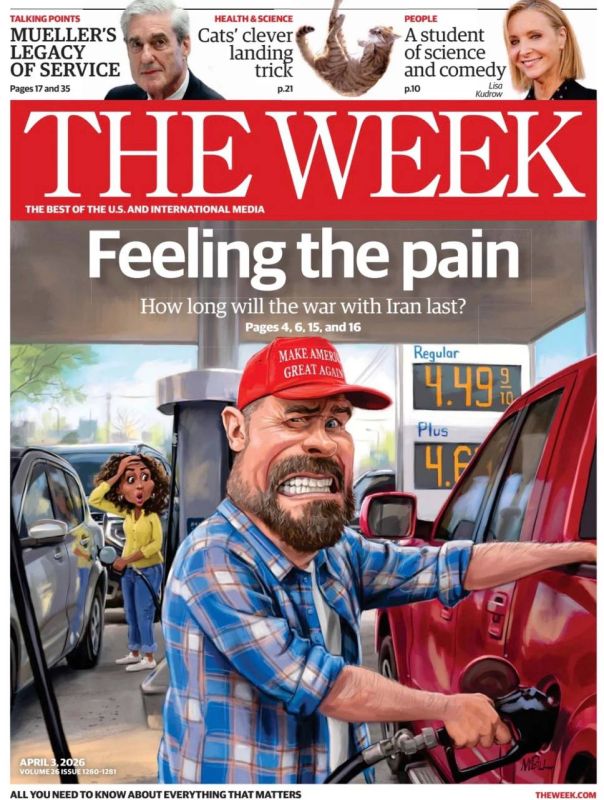 �������� ��������: «Ощущая боль. Как долго продлится война с Ираном?» Американский еженедельник The Week сосредоточился на проблемах...